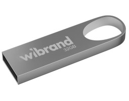 Флеш накопичувач USB 32Gb Wibrand Irbis, Silver, USB 2.0 (WI2.0/ IR32U3S)