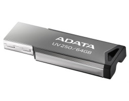 Флеш накопичувач USB 64Gb ADATA UV250, Silver, USB 2.0 (AUV250-64G-RBK)-foto2