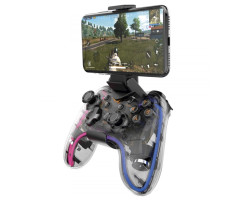 Геймпад Havit G180BT RGB, Transparent, бездротовий (Bluetooth 5.0), вібрація, 800 mAh-foto2