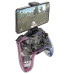 Геймпад Havit G180BT RGB, Transparent, бездротовий (Bluetooth 5.0), вібрація, 800 mAh