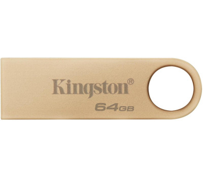USB 3.2 Flash Drive 64Gb Kingston DataTraveler SE9 G3, Gold, USB 3.2 Gen 1, (DTSE9G3/ 64GB)