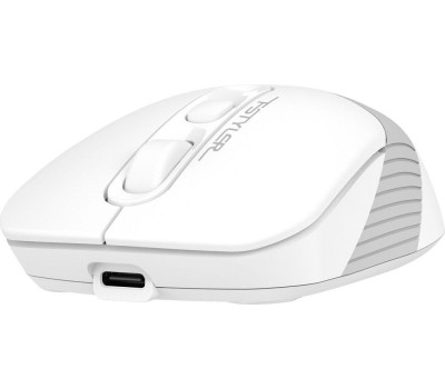 Миша A4Tech Fstyler FG10CS, Desk+Air, Grayish White