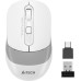 Миша A4Tech Fstyler FG10CS, Desk+Air, Grayish White