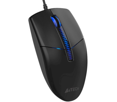 Миша A4Tech N-530 Black, USB, оптична