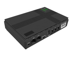 Джерело безперебійного живлення для роутера TTN DC1018P, Black, 10400 mAh (18Wh)-foto3