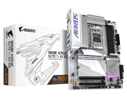 Материнська плата AM5 Gigabyte B650E AORUS ELITE X AX ICE, ATX