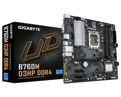 Материнська плата LGA1700, Gigabyte B760M D3HP DDR4, MicroATX