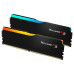 Пам`ять 16Gb x 2 (32Gb Kit) DDR5, 5200 MHz, G.Skill Ripjaws M5 RGB, Black, (F5-5200J4040A16GX2-RM5RK
