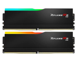 Пам`ять 16Gb x 2 (32Gb Kit) DDR5, 5200 MHz, G.Skill Ripjaws M5 RGB, Black, (F5-5200J4040A16GX2-RM5RK