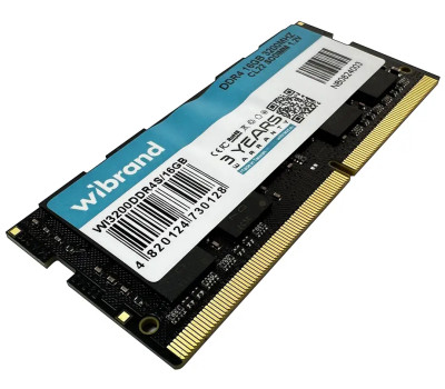 SO-DIMM DDR4 16Gb, 3200 MHz, Wibrand, 1.2V, CL22 (WI3200DDR4S/ 16GB)