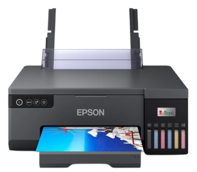 Принтер струменевий кольоровий A4 Epson EcoTank L8050, Black, (C11CK37403)