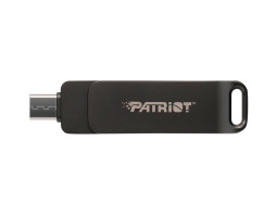 Флеш накопичувач USB 64Gb Patriot Rage R550, Black, Type-C / USB 3.2 Gen 1, (PE64GR550DSAD)-foto2