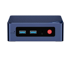 Неттоп Beelink MINI S12, Black, N95 (4x3.4 GHz, 15 Вт), 8Gb DDR4 3200 MHz SO-DIMM, 256Gb SSD NVMe, 1
