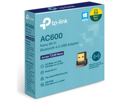 Мережевий адаптер USB TP-LINK Archer T2UB Nano, 802.11ac Dual Band USB Adapter, mini-size, USB 2.0 Мережевий адаптер USB TP-LINK Archer T2UB Nano, 802.11ac Dual Band USB Adapter, mini-size, USB 2.0