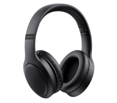 Навушники бездротові Havit H633BT, Black, Bluetooth 5.1, мікрофон, (HV-H633BT)