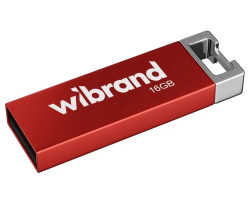 Флеш накопичувач USB 16Gb Wibrand Chameleon, Red, USB 2.0 (WI2.0/ CH16U6R)
