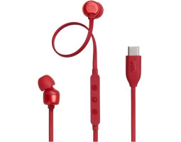 Навушники JBL Tune 310, Red, 3.5 мм, мікрофон, (JBLT310CRED) Навушники JBL Tune 310, Red, 3.5 мм, мікрофон, (JBLT310CRED)