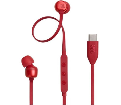 Навушники JBL Tune 310, Red, 3.5 мм, мікрофон, (JBLT310CRED) Навушники JBL Tune 310, Red, 3.5 мм, мікрофон, (JBLT310CRED)
