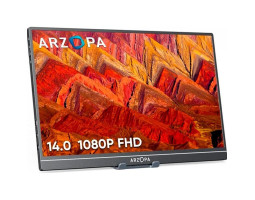 Монітор 15.6″ Arzopa A1 Gamut, Black, WLED, IPS, 1920x1080, 16::9, 5 мс, 60 Гц, 250 кд/ м?, 1200::1, 17 Монітор 15.6″ Arzopa A1 Gamut, Black, WLED, IPS, 1920x1080, 16::9, 5 мс, 60 Гц, 250 кд/ м?, 1200::1, 17