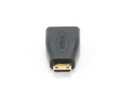 Переходник MiniHDMI > HDMI (HDMI мама - MiniHDMI папа) Cablexpert Black (A-HDMI-FC)-foto2