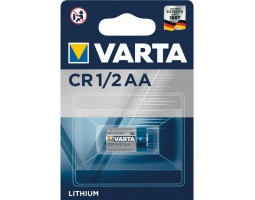 Батарейка CR-1/ 2, литиевая, Varta, 700 мАг, 1 шт, 3V, Blister (06127101401) Батарейка CR-1/ 2, литиевая, Varta, 700 мАг, 1 шт, 3V, Blister (06127101401)