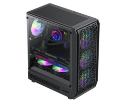 Корпус GameMax Forge MB, Black, без БЖ, Midi Tower-foto2
