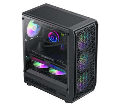 Корпус GameMax Forge MB, Black, без БЖ, Midi Tower