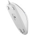 Миша A4Tech N-530 White, USB, оптична, синє підсвічування, 1200 dpi, 3 кнопки, 1.5 м