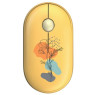 Миша бездротова 2E MF300 Silent, Flora:: Poppy, Bluetooth /  USB (2.4GHz), (2E-MF300WFLORAYW)