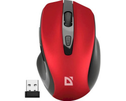 Миша бездротова Defender Prime MB-053, Red, USB, оптична (сенсор PixArt 3065), (52052)-foto2