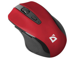 Миша бездротова Defender Prime MB-053, Red, USB, оптична (сенсор PixArt 3065), (52052)