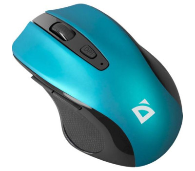 Миша бездротова Defender Prime MB-053, Turquoise, USB, оптична (сенсор PixArt 3065), (52054) Миша бездротова Defender Prime MB-053, Turquoise, USB, оптична (сенсор PixArt 3065), (52054)