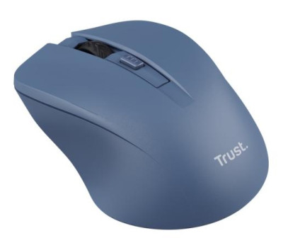 Миша бездротова Trust Mydo Silent, Blue, USB 2.4GHz, оптична, (25041)