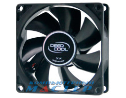 Вентилятор 80mm Deepcool XFAN 80 (1800rpm, 4pin Molex, гидроподшипник)