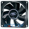 Вентилятор 80mm Deepcool XFAN 80 (1800rpm, 4pin Molex, гидроподшипник)