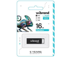 Флеш накопичувач USB 16Gb Wibrand Chameleon, Black, USB 2.0 (WI2.0/ CH16U6B)-foto2
