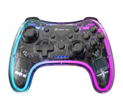 Геймпад Xtrike-Me GP-52, Transparent, бездротовий (Bluetooth), Switch / PS4 / PS3 / PC / Android Геймпад Xtrike-Me GP-52, Transparent, бездротовий (Bluetooth), Switch / PS4 / PS3 / PC / Android