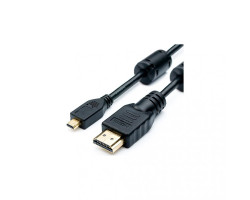 Кабель HDMI > HDMI micro 2.0m  Atcom, Black, пакет (22402)