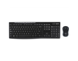 Комплект бездротовий Logitech MK270 Combo, Black, клавіатура + миша (920-004508)