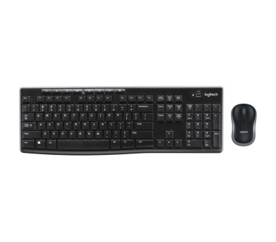 Комплект бездротовий Logitech MK270 Combo, Black, клавіатура + миша (920-004508) Комплект бездротовий Logitech MK270 Combo, Black, клавіатура + миша (920-004508)
