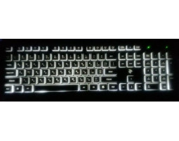 Клавіатура 2E KS120, Black, USB, біле підсвічування, 12 мультимедіа клавіш (2E-KS120UB_UA)-foto2