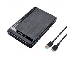 Карман HDD 2.5&Prime; Dynamode Black, USB 3.0, 1xSATA HDD/ SSD, живлення по USB (DM-CAD-25317)