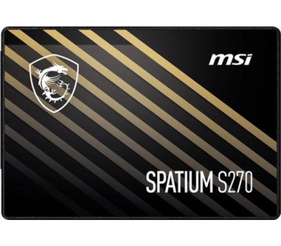 Твердотільний накопичувач SSD 240Gb, MSI Spatium S270, SATA3, 2.5