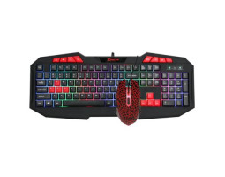 Комплект XTRIKE ME MK-503 USB, Black, підсвічування RGB, Gaming, кабель 1.5м (6932391922088)-foto2