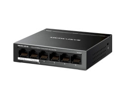 Комутатор Mercusys MS106LP, Black, LAN 10/ 100/ 1000Mb, 4 порти PoE+-foto2