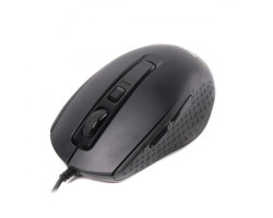 Миша Maxxter Mc-335 оптична, USB, Black, 1600dpi, 6 кнопок
