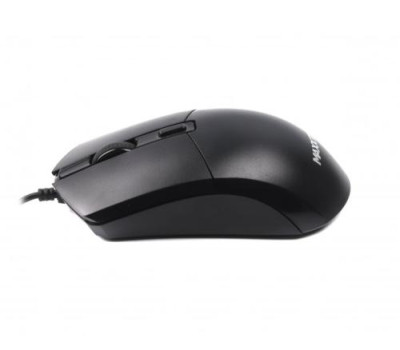 Миша Maxxter Mc-4B01 оптична, 4 кнопки, 2400 DPI, USB, Black 
