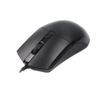 Миша Maxxter Mc-4B01 оптична, 4 кнопки, 2400 DPI, USB, Black 