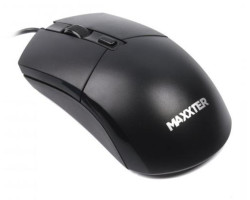 Миша Maxxter Mc-4B01 оптична, 4 кнопки, 2400 DPI, USB, Black 