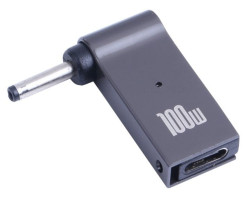 Переходник питания для ноутбука STLab Type-C - DC 4.0x1.35, 100 Вт, для Asus (PD100W-4.0x1.35mm)